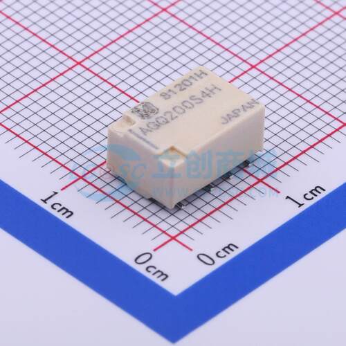 信号继电器 AGQ200S4H SMD,7.2x10.6mm 4.5V 原装 电子元器件配单