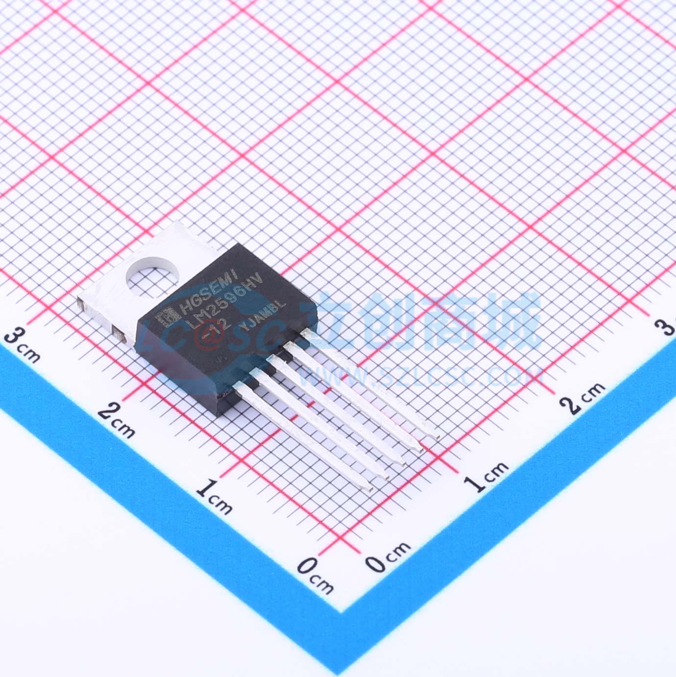 DC-DC电源芯片 LM2596HVT-12 TO-220-5 原装正品 电子元器件配单