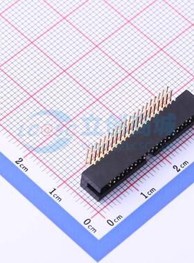 连接器 X1270WR-2x20B-6TV01 弯插,P=1.27mm