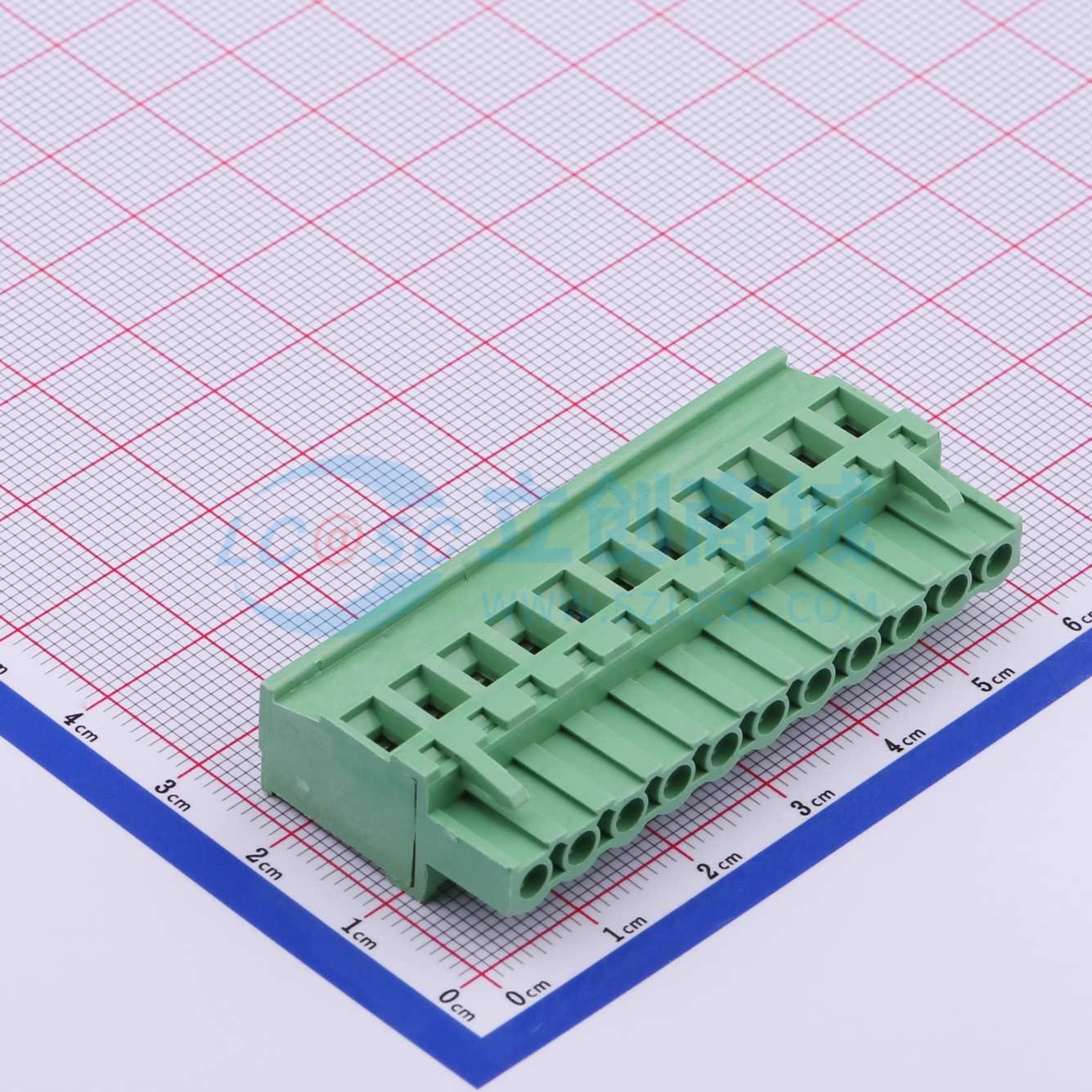 插拔式接线端子 WJ2EDGKA-5.08-11P P=5.08mm 插头 1x11P 原装