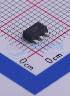 三极管(BJT) BCX5516TA SOT-89-3 1A 60V DIODES(美台) 原装正品