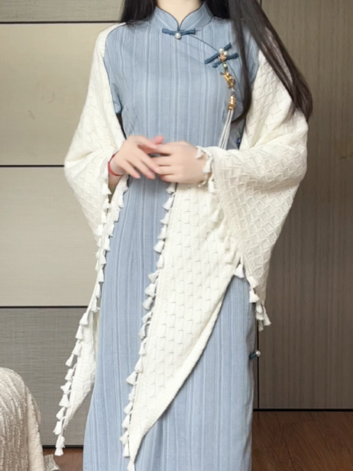 抹茶麻薯2024年秋冬新款文艺复古中国风开衫少女旗袍搭配小外套,服饰配件/皮带/帽子/围巾,围巾/丝巾/披肩,淘宝优惠券,粉丝福利购,淘宝优惠卷