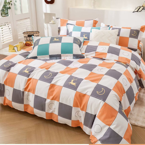 定做斜纹学生双人简约风四件套