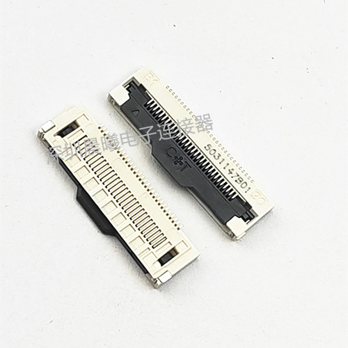 C&T原装30pin翻盖FPC连接器