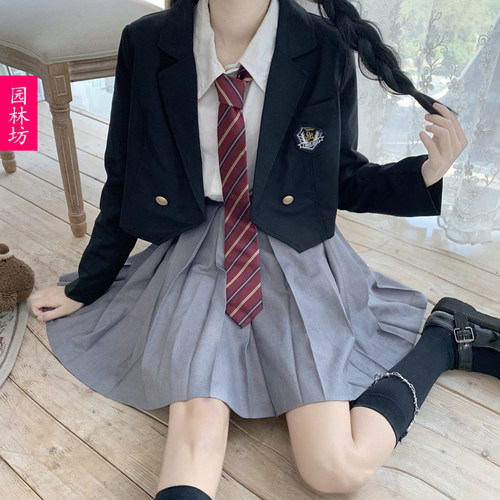 校供jk制服短款西装外套短款西服