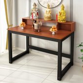 供桌香案家用两层上香神台菩萨佛台桌子客厅现代财神爷简约供佛台