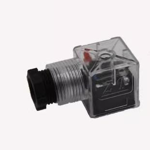 AC220V 配套元 DC24V DC12V 件 AC110V 气动液压线圈插头
