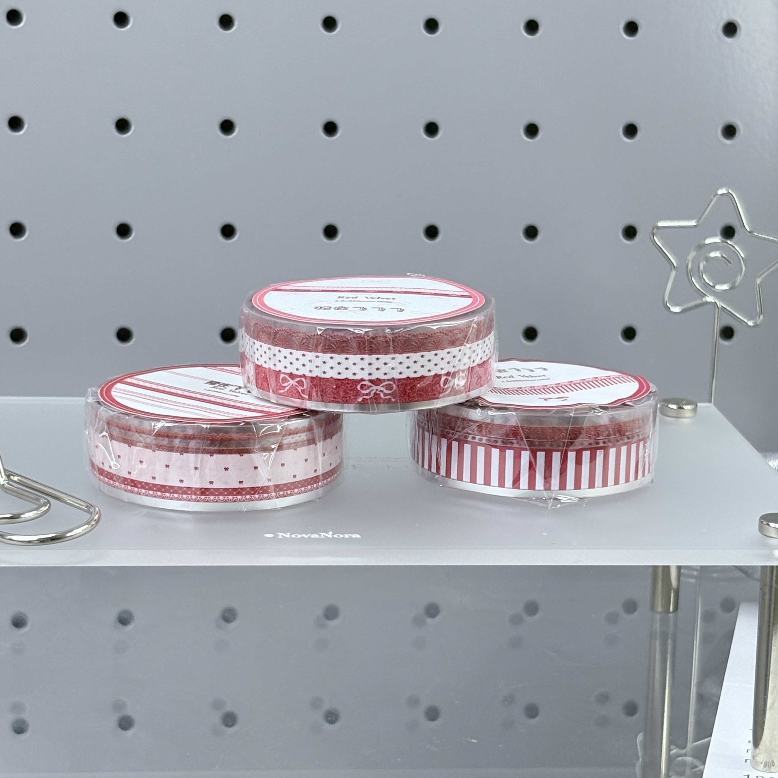 现货【红蕾丝】猪在飞原创拼贴红蕾丝pet手帐咕本咕卡咕手机壳