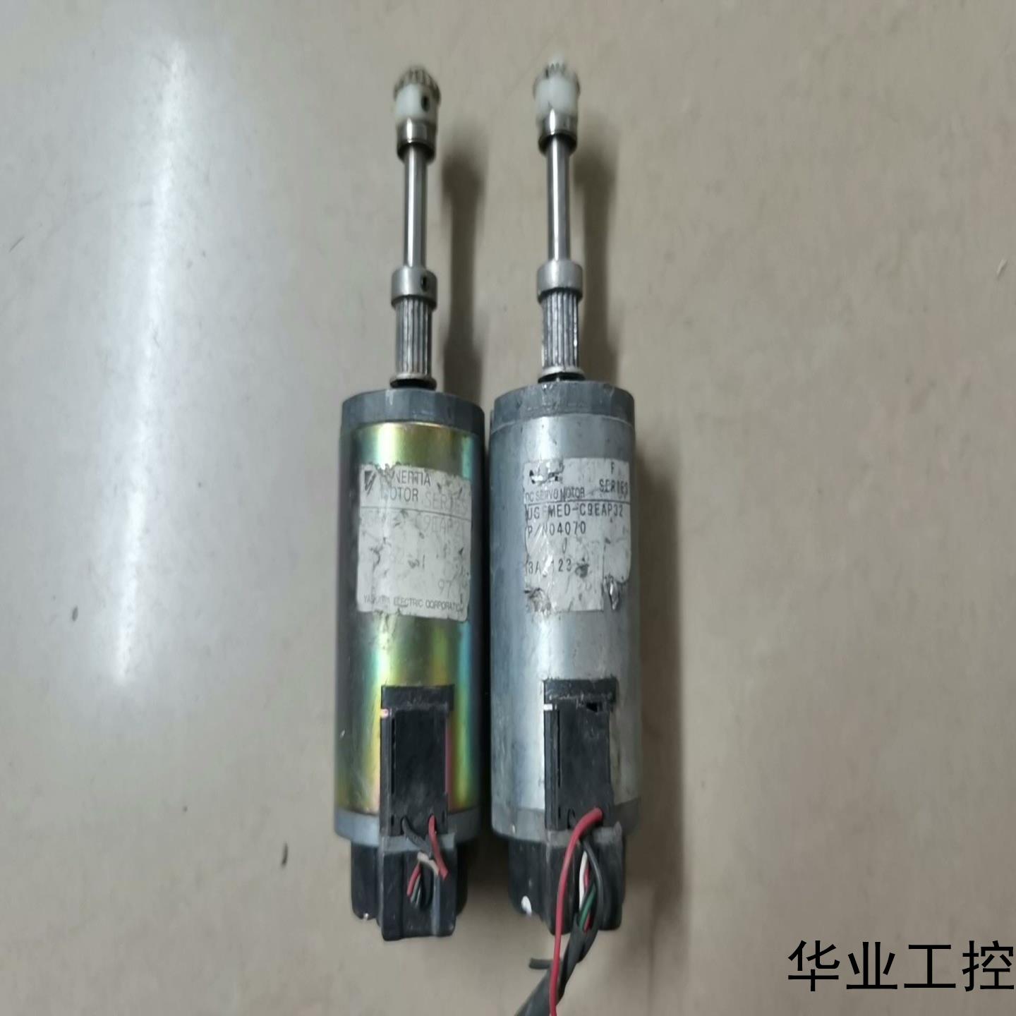 二手日本Nidec直流电机带编码器马达UGFMED-C9EA议价商品