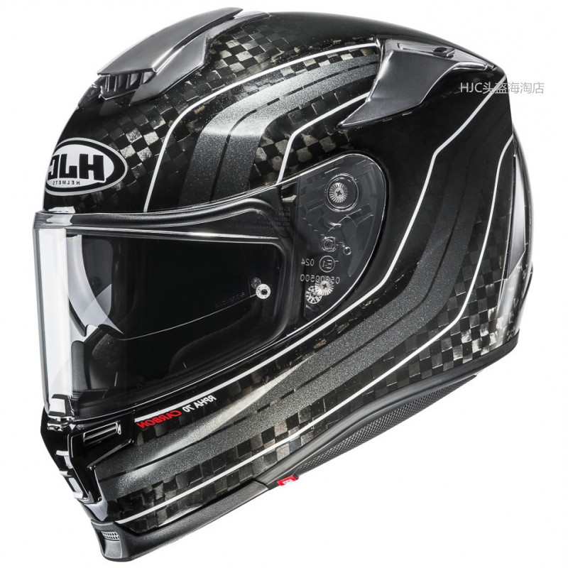 hjc碳纤维摩托车头盔国内现货