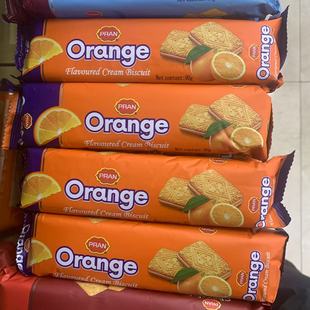 熊古屋夹心饼干草莓椰子巧克力味孟加拉进口糕点零食90g/包正品