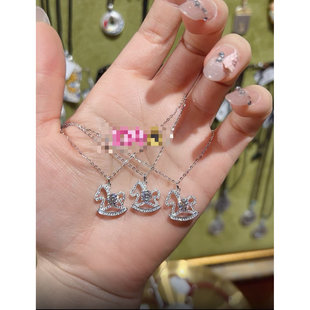 有小票 金铲铲项链 国内胖东来爆款 小马项链