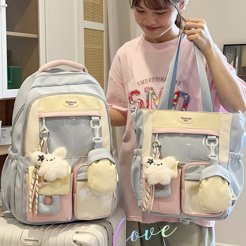 多巴胺书包女初中痛包小学生高中