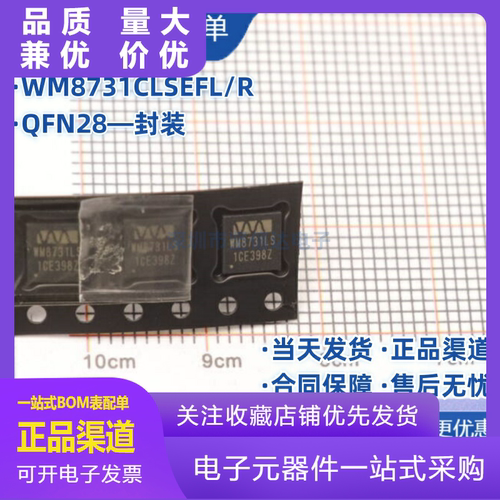 WM8731LSWM8731CLSEFLR原装WOLF