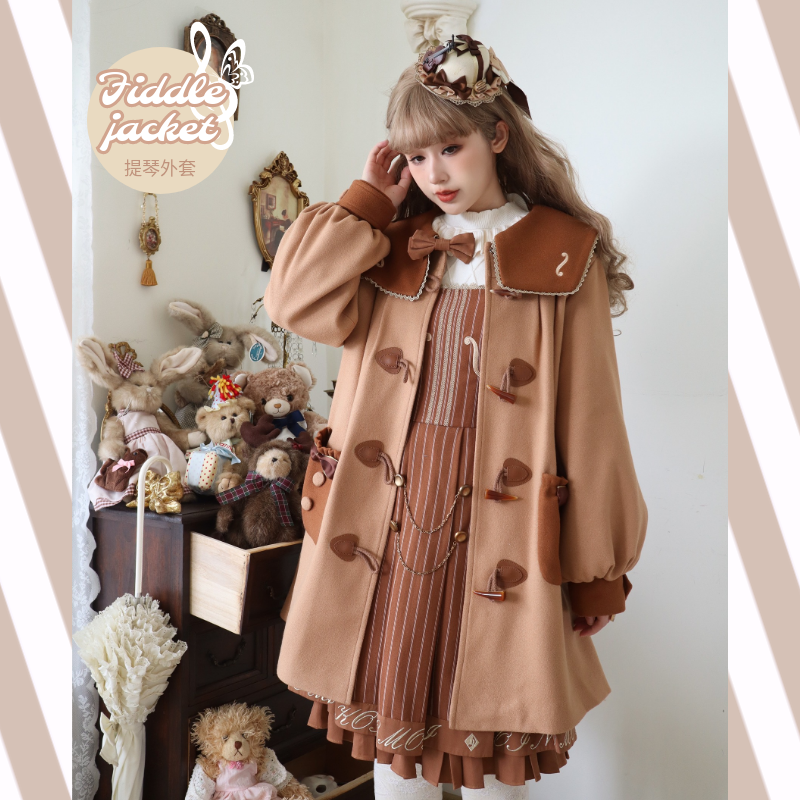 荧鲤之森小提琴lolita提琴外套