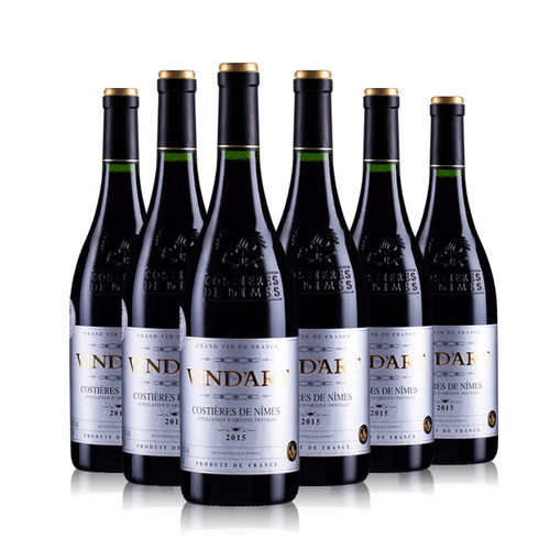法国 威娜德 原瓶进口干红葡萄酒原装西拉aoc aop 正品红酒整箱装