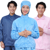 防静电短款 防尘服上衣食品厂隔离洁净服电子厂服喷漆服无尘服上装