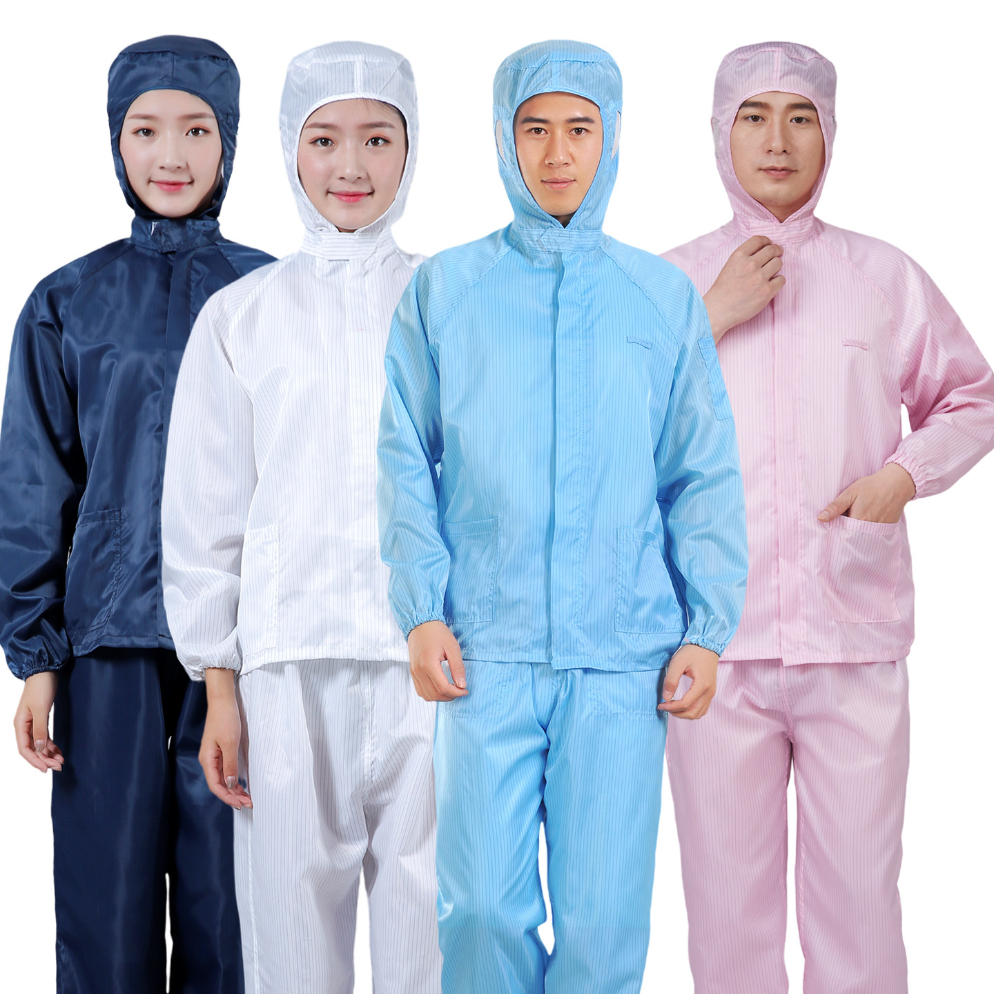 食品厂四季工作服套装工装制服