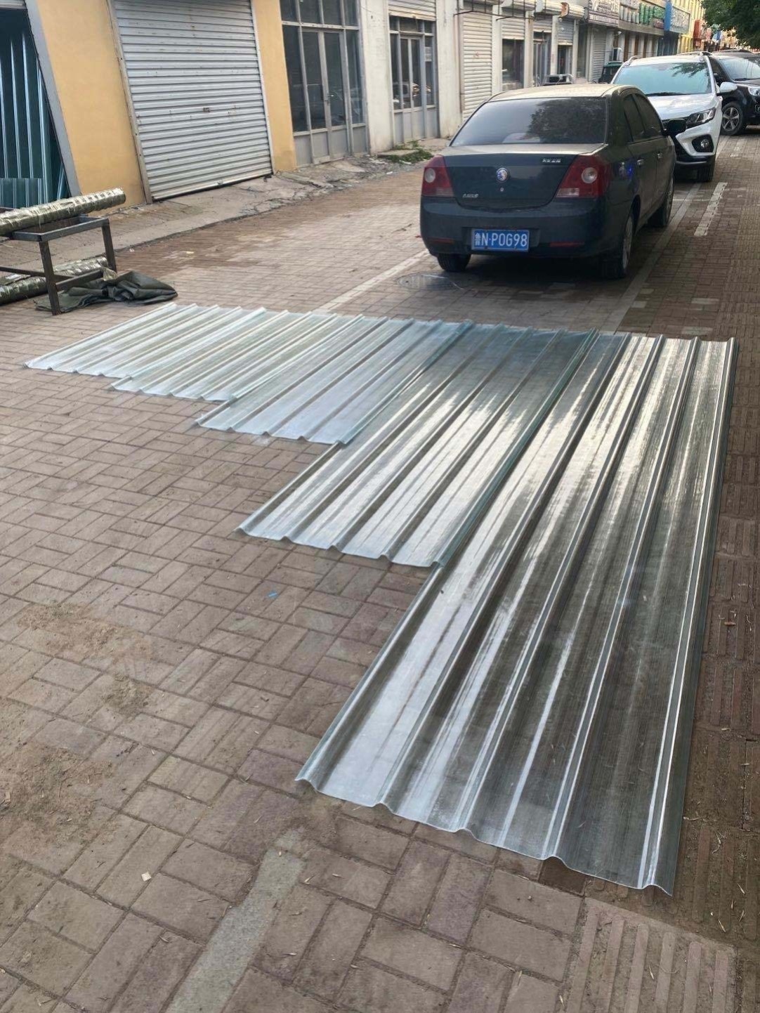 透明采光板阳光板耐力板采光房玻璃树脂瓦防雨棚车棚屋檐大棚牛棚