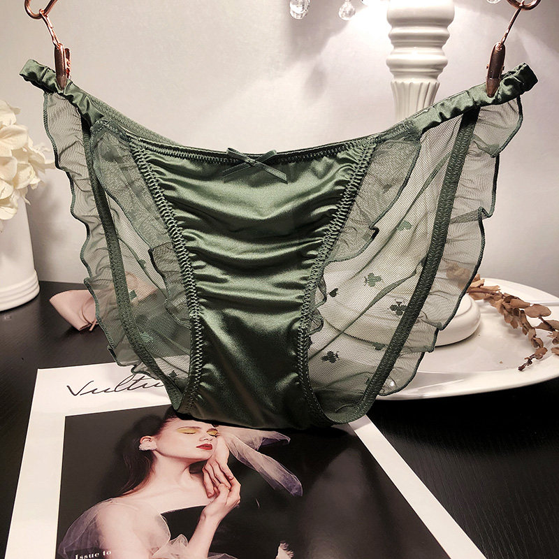 女网包臀纯棉内档三角裤