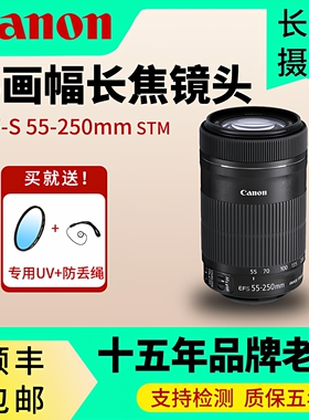 全新Canon/佳能EF-S 55-250 mm IS STM 三代单反长焦镜头防远摄月
