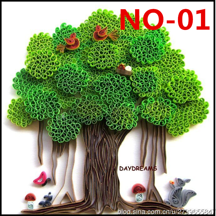 ÑÜÖ½¹¤¾ßÌ××° ³õѧÕßÊÖ¹¤ÑÜÖ½»Ï߸åͼ²ÄÁϰüDIY´óÊ÷Ï߸åͼÌ××°