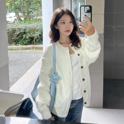 慵懒风小众时尚针织开衫