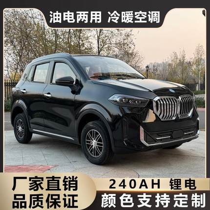 低速电动四轮车油电两用新能源成人锂电越野家用老头乐代步车汽车