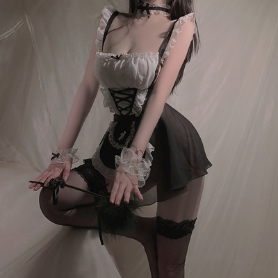 性感禁欲系睡衣短裙蕾丝私房内衣