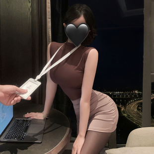 御姐老钱风秘书OL性感辣妹穿搭显身材办公室女郎修身 包臀裙职业装