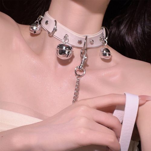 摇曳铃铛项圈女可爱风颈带