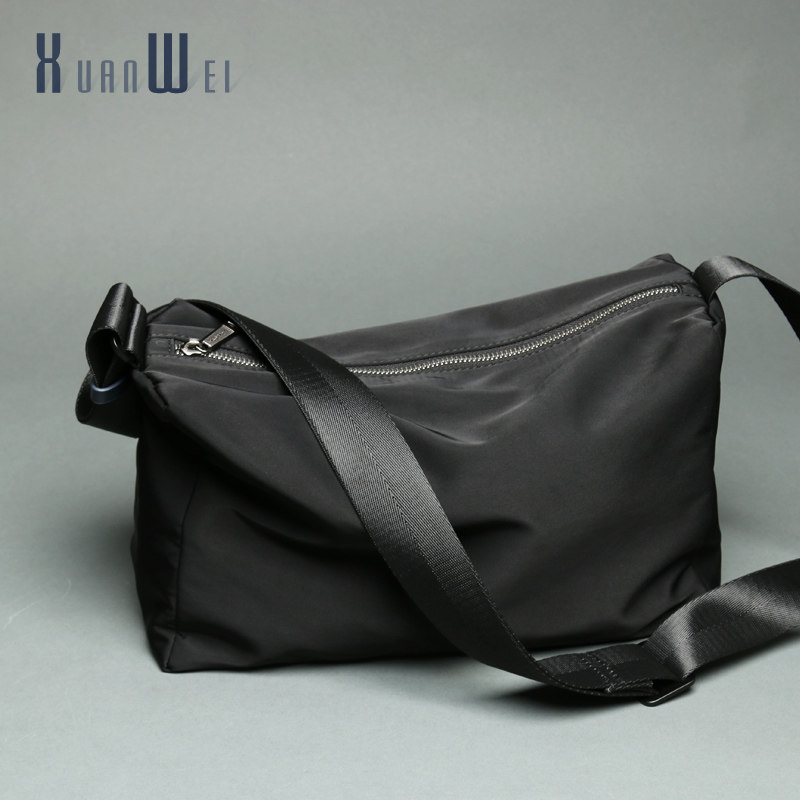 轩唯男士包小包帆布休闲牛津布学生运动潮流男包单肩包斜挎包男女