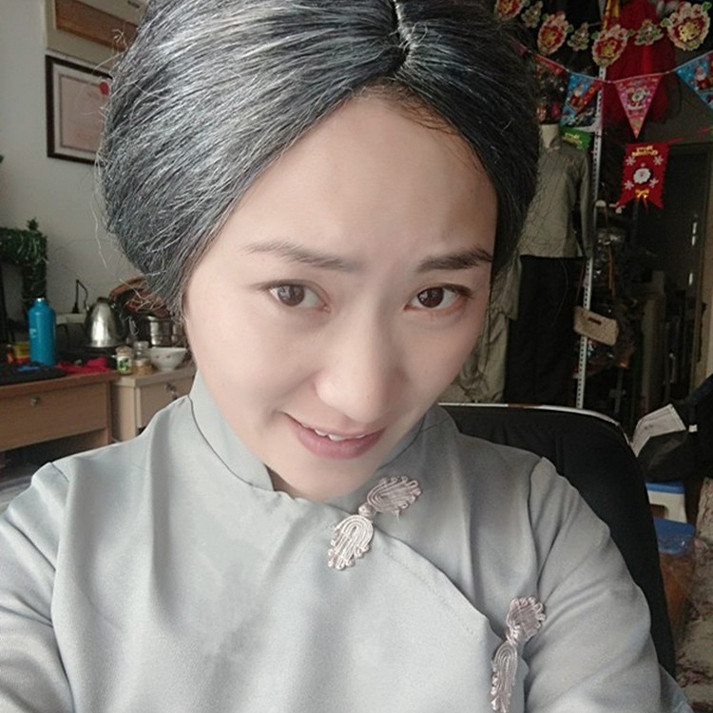 老奶奶演出服成人话剧民国