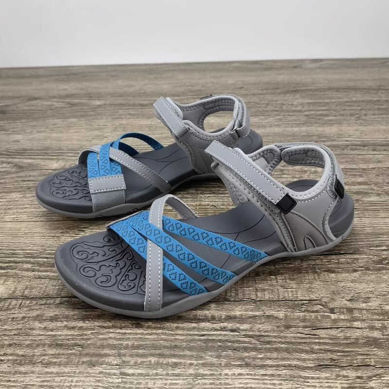 透气女士百搭露趾运动夏季凉鞋