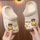 中大童宝宝室内外软底防滑卡通男孩拖鞋 女童夏季 凉拖鞋 男童洞洞鞋