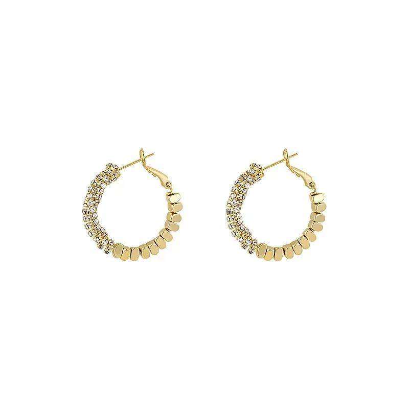 高级金色合金轻奢冷淡耳环2024女小众复古百搭风感耳饰耳钉新款,饰品/流行首饰/时尚饰品新,耳钉,淘宝优惠券,粉丝福利购,淘宝优惠卷