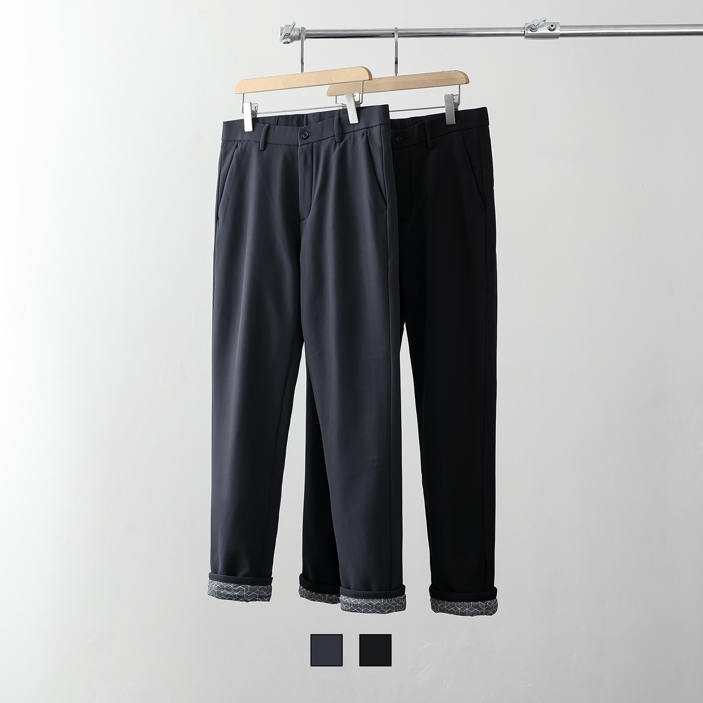 意式轻奢！ 时尚风 男士秋冬季保暖休闲羽绒裤 为您将寒冷拒之门