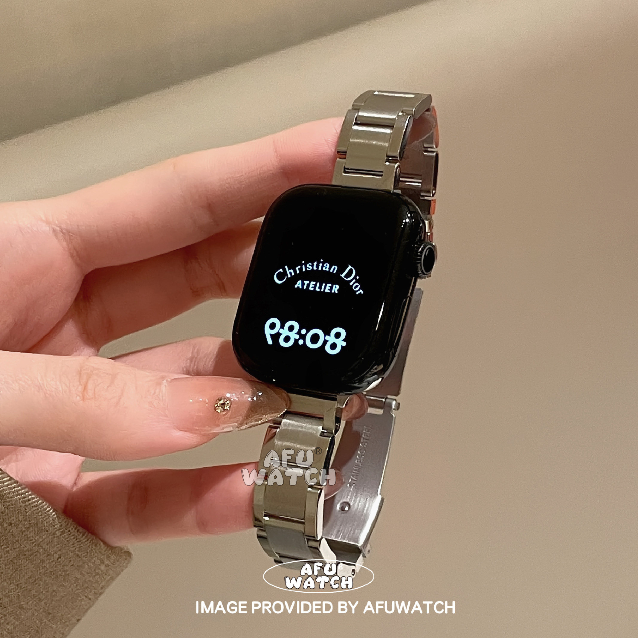 金属小方块适用苹果Applewatch11图片