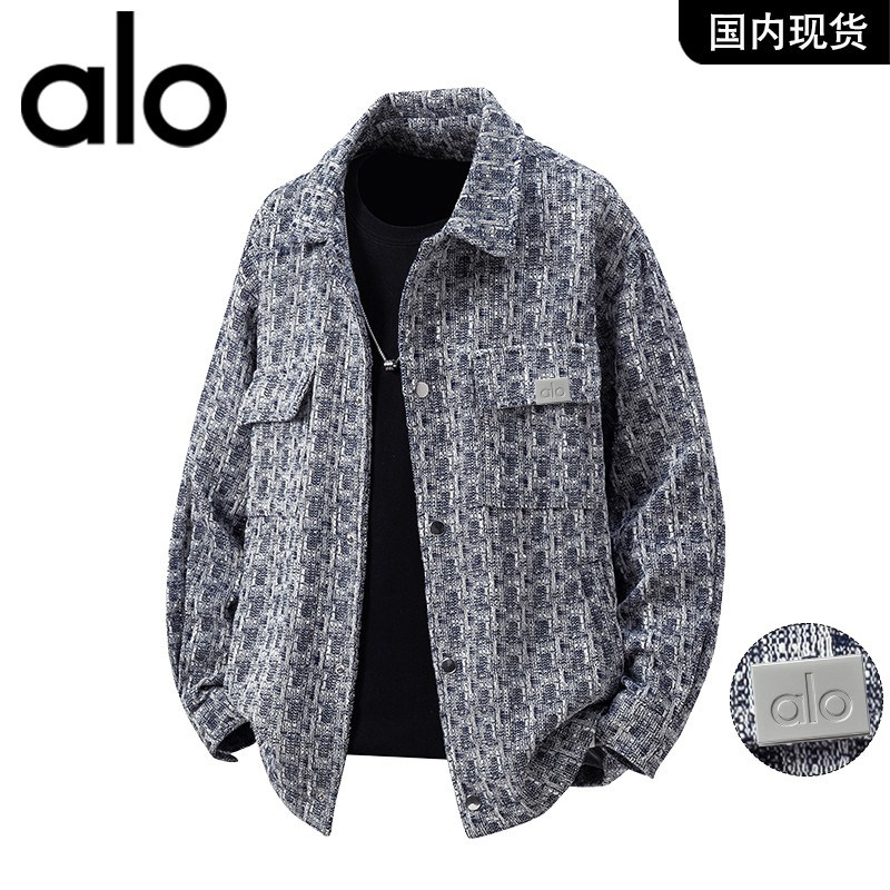 官方奥特莱斯品牌折扣 2026春季高级感宽松翻领格子夹克外套男,男装,大码上装,淘宝优惠券,粉丝福利购,淘宝优惠卷