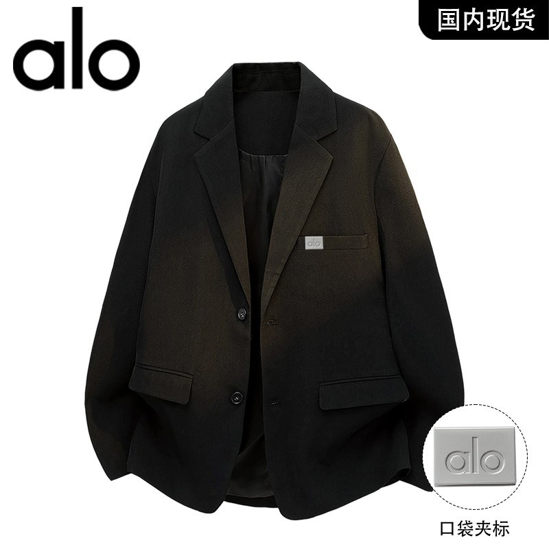 官方奥特莱斯品牌折扣 男高级感痞帅春秋正装夹克外套