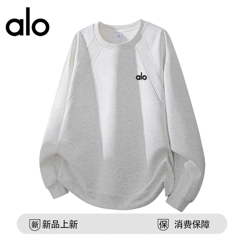 官方奥特莱斯】品牌折扣 日系百搭宽松长袖卫衣男女秋季时尚上衣