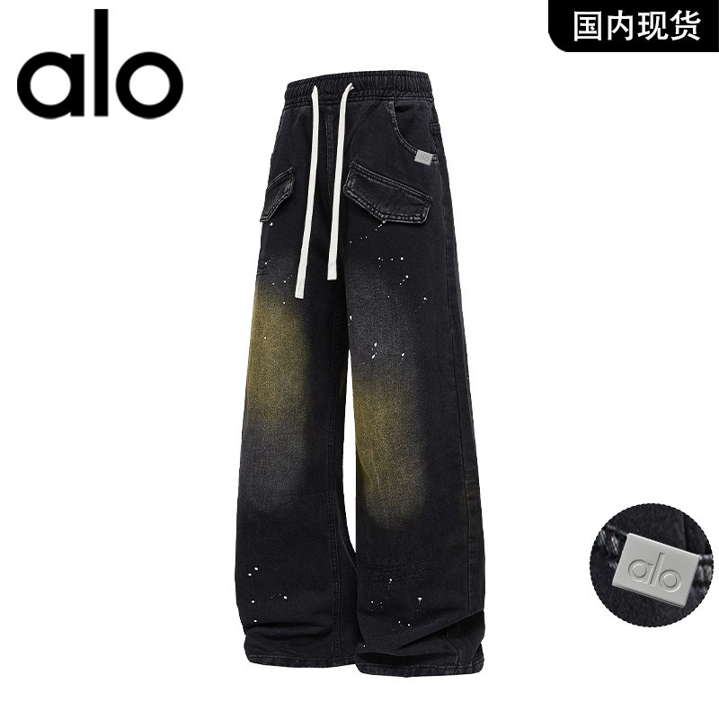 官方奥特莱斯品牌折扣2026 春季男款美式做旧水洗牛仔裤直筒裤,男装,大码上装,淘宝优惠券,粉丝福利购,淘宝优惠卷