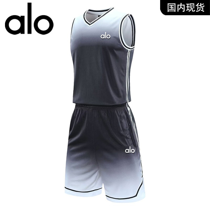 官方奥特莱斯品牌折扣新款蓝球服男夏季运动套装透气速干两件套