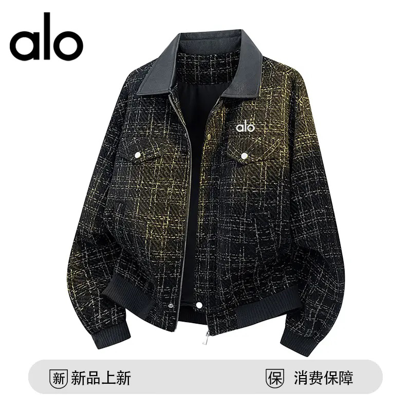 官方奥特莱斯】品牌折扣 美式复古银丝斜纹夹克时尚秋季外套男款