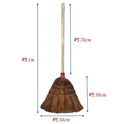 棕扫把鬃毛笤帚扫帚家用棕室外老式加长棕榈长柄扫地户外扫把庭院