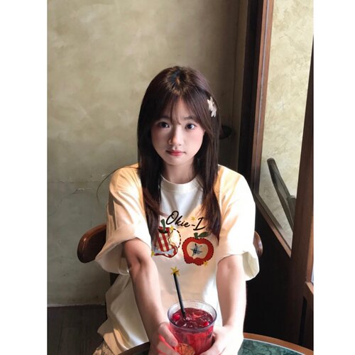 2026夏季白色纯棉宽松短袖T恤女