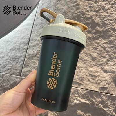 blenderbottle蛋白摇粉杯健身摇摇杯 运动水杯男摇杯奶昔杯子搅拌