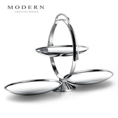 摩登MODERN北欧轻奢折叠蛋糕架下午茶点心水果盘酒店用品乔迁礼物