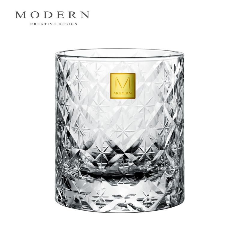 摩登MODERN手工水晶威士忌杯