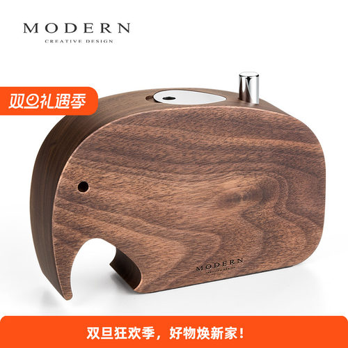 德国modern胡桃大象样板房牙签盒
